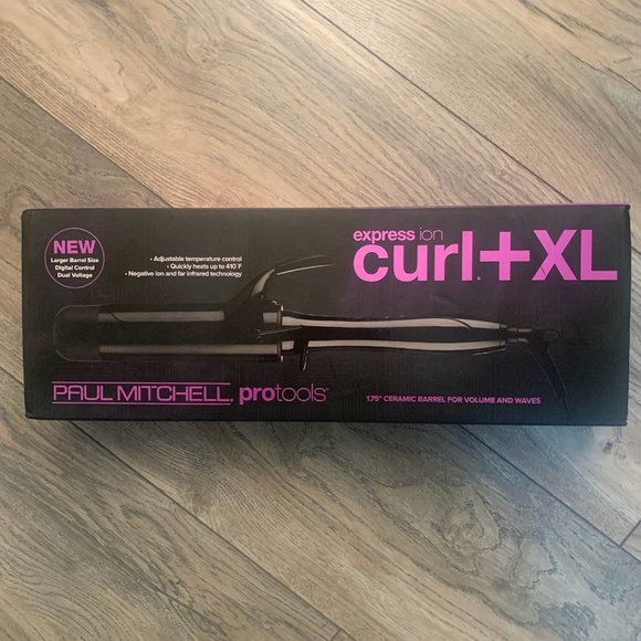 NEW PAUL MITCHELL PROTOOLS EXPRESS ION CURL+XL CERAMIC BARREL CURLING IRON - Picture 1 of 12